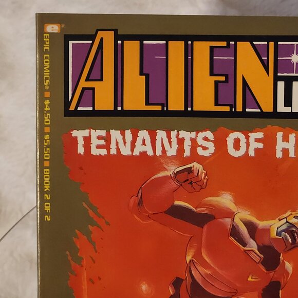 Alien Legion: Tenants of Hell Book #2 (1991) Epic Comics, Larry Stroman - Picture 2 of 11